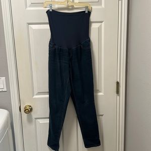 Indigo Blue Maternity Jeans Size Large